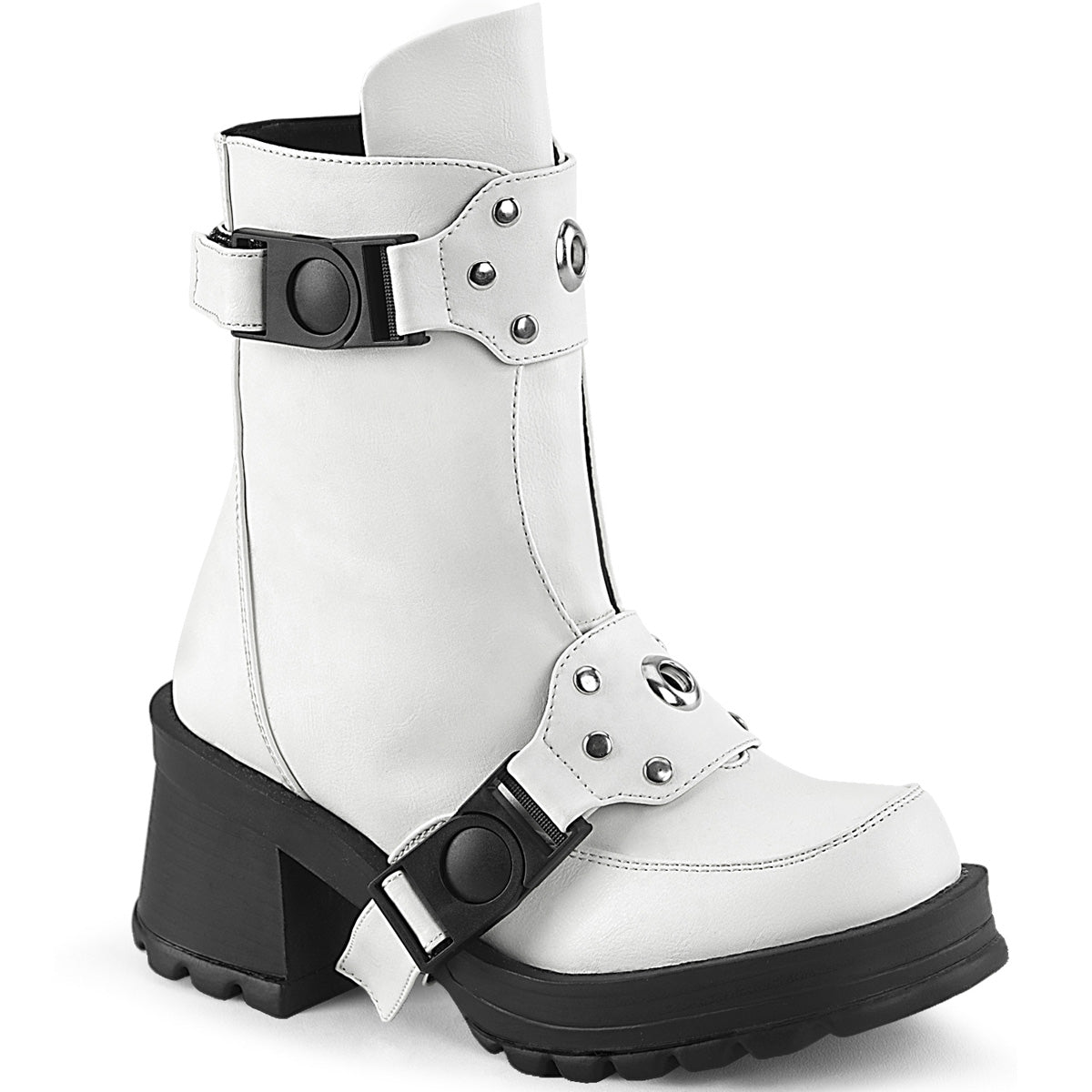 BRATTY-56|BRATTY56/WVL |Platform Ankle Boot, Featuring Eyelet and Studded Straps |SPECIALS / SALES