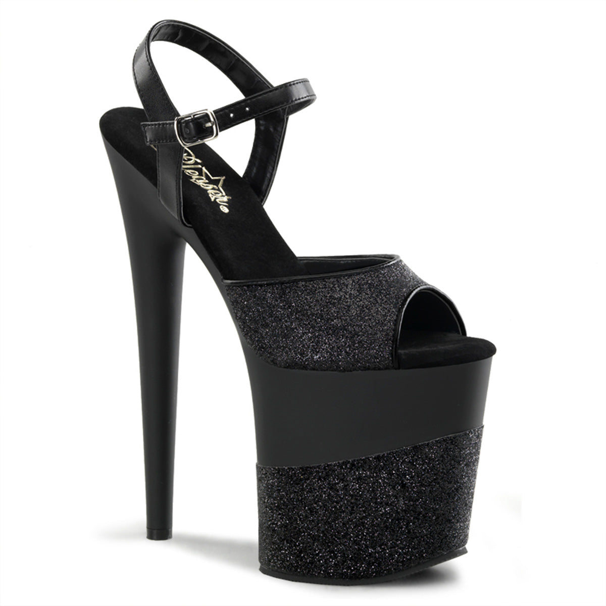 FLAMINGO-809 | 8 INCH HEEL | SANDAL WITH ANKLE STRAP