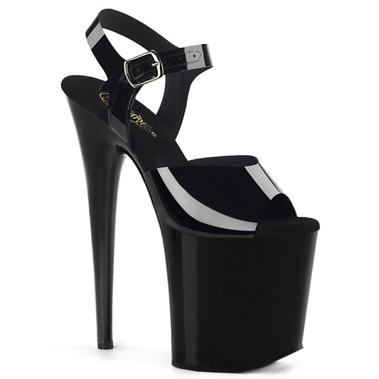FLAMINGO-808N |FLAM808N | BLACK TPU PLATFOR ANKLE STRAP SANDAL | SPECIALS | SALES | IN STOCK