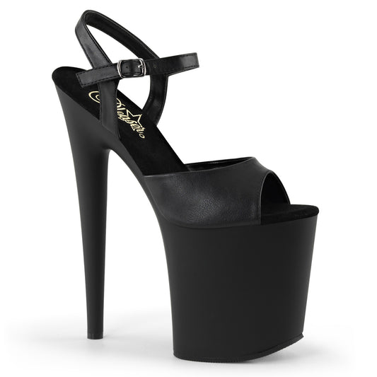 FLAMINGO-809 | 8 INCH HEEL | SANDAL WITH ANKLE STRAP