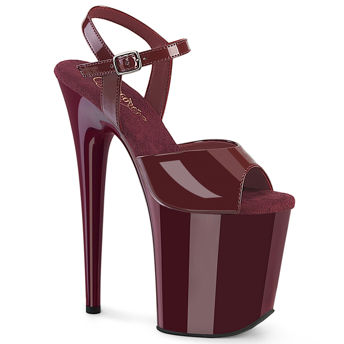 FLAMINGO-809 | 8 INCH HEEL | SANDAL WITH ANKLE STRAP