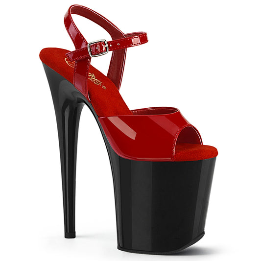 FLAMINGO-809 | 8 INCH HEEL |  SANDAL WITH ANKLE STRAP